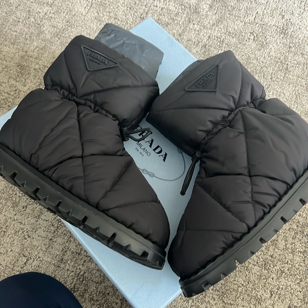 Prada Blow Padded Boots